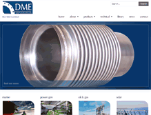 Tablet Screenshot of dmeexpansionjoints.com